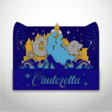 Cinderella - Paper Cut Mini-Showcase File - Cricut File - 10x12cm - LightBoxGoodMan - LightboxGoodman