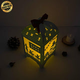 Classroom - Paper Cut Lantern File - Cricut File - 10,5x20,6cm - LightBoxGoodMan - LightboxGoodman