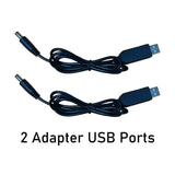 Combo 2 USB Port (Input 5v - Output 12V) - LightboxGoodman