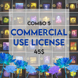Combo 5 Template Commercial Use License