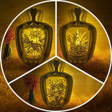 Combo The Autumn Vibe 2 - 3D Pop-up Light Box Vase File - Cricut File - LightBoxGoodMan