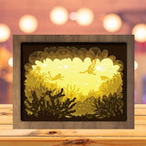 Coral - Paper Cutting Light Box - LightBoxGoodman - LightboxGoodman