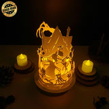 Coraline - 3D Dome Lantern File - Cricut File - LightBoxGoodMan - LightboxGoodman
