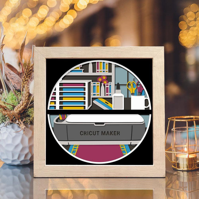 Cricut Maker – Paper Cut Light Box File - Cricut File - 20x20cm - LightBoxGoodMan - LightboxGoodman