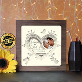 Custom Wedding Poster 2 - Paper Cutting Light Box - LightBoxGoodman - LightboxGoodman