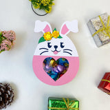 Cute Bunny 1 - Easter Candy Box Paper Cutting File - 6.3x4.4