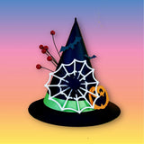 Cute Hat Halloween 3 Paper Cut - Cricut File - Svg, Png, Pdf - LightBoxGoodMan