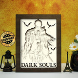 Dark Souls – Paper Cut Light Box File - Cricut File - 20x26cm - LightBoxGoodMan - LightboxGoodman