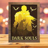 Dark Souls - Paper Cutting Light Box - LightBoxGoodman
