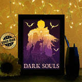 Dark Souls - Paper Cutting Light Box - LightBoxGoodman - LightboxGoodman