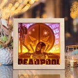 Deadpool – Paper Cut Light Box File - Cricut File - 20x20cm - LightBoxGoodMan