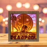 Deadpool - Paper Cutting Light Box - LightBoxGoodman
