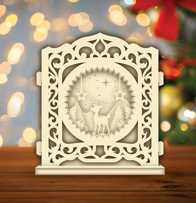 Deer 1 - Pop-up Light Box File - Cricut File - LightBoxGoodMan - LightboxGoodman