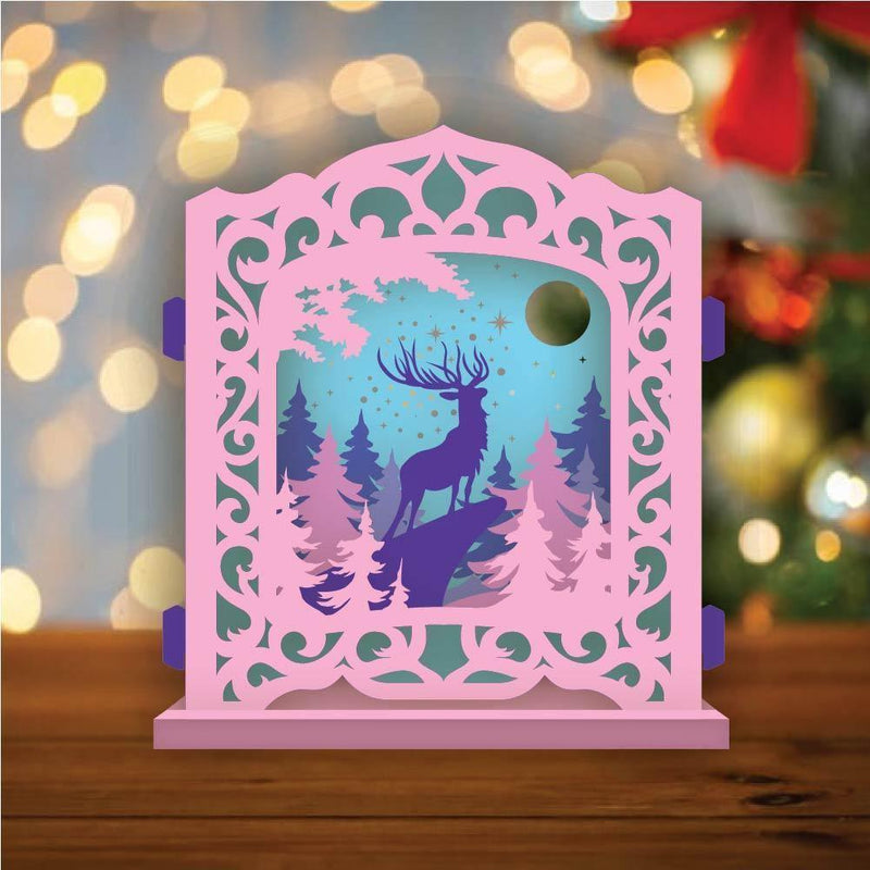 Deer 3 - Pop-up Light Box File - Cricut File - LightBoxGoodMan - LightboxGoodman