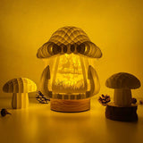Deer - 3D Pop-up Light Box Mushroom File - Cricut File - LightBoxGoodMan - LightboxGoodman