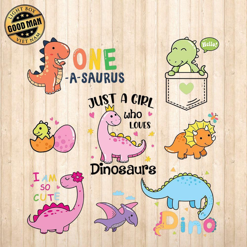 Dinosaur 2 - Cricut File - Svg, Png, Dxf, Eps - LightBoxGoodMan - LightboxGoodman