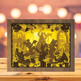 Disney Christmas - Paper Cutting Light Box - LightBoxGoodman
