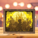Disney Halloween - Paper Cutting Light Box - LightBoxGoodman