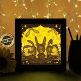 Disney Happy Easter - Paper Cutting Light Box - LightBoxGoodman - LightboxGoodman