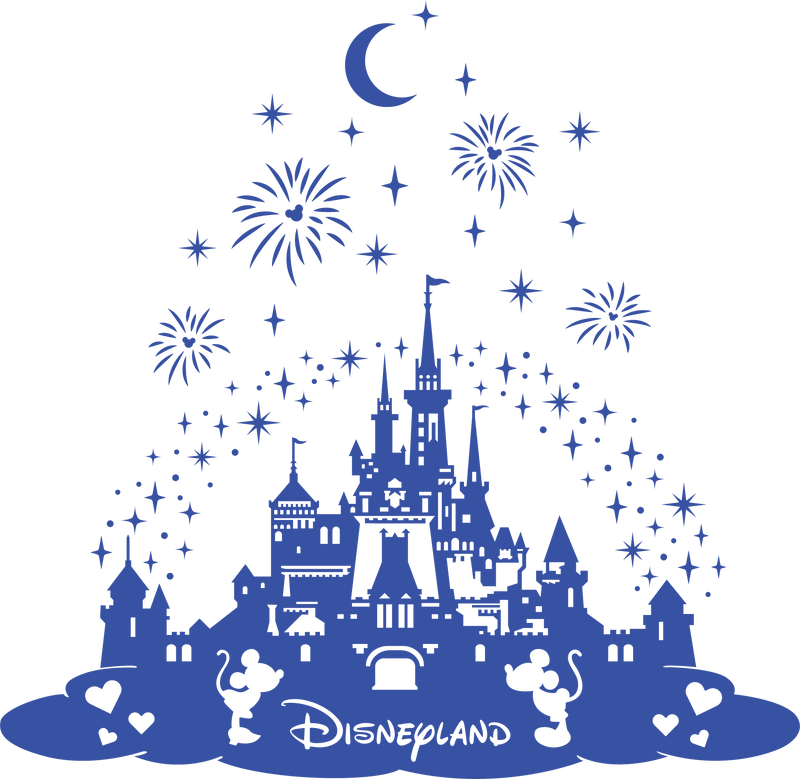 Disneyland - Cricut File - Svg, Png, Dxf, Eps - LightBoxGoodMan - LightboxGoodman