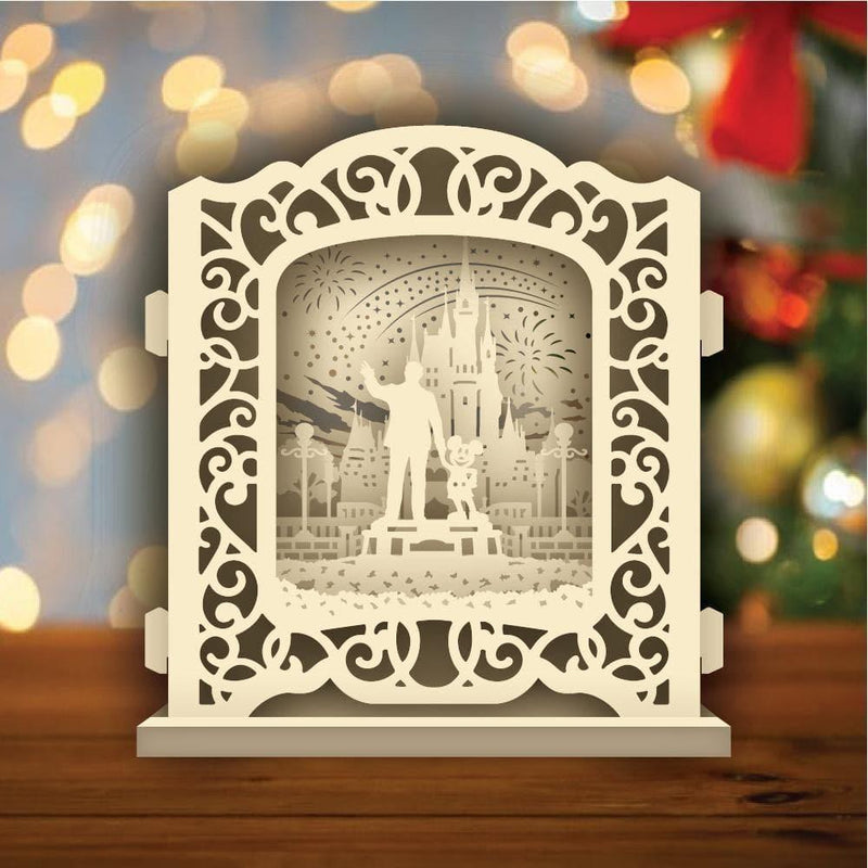Disneyland - Pop-up Light Box File - Cricut File - LightBoxGoodMan - LightboxGoodman