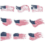 Distressed American Flag - Cricut File - Svg, Png, Dxf, Eps - LightBoxGoodMan - LightboxGoodman
