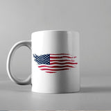 Distressed American Flag - Cricut File - Svg, Png, Dxf, Eps - LightBoxGoodMan - LightboxGoodman