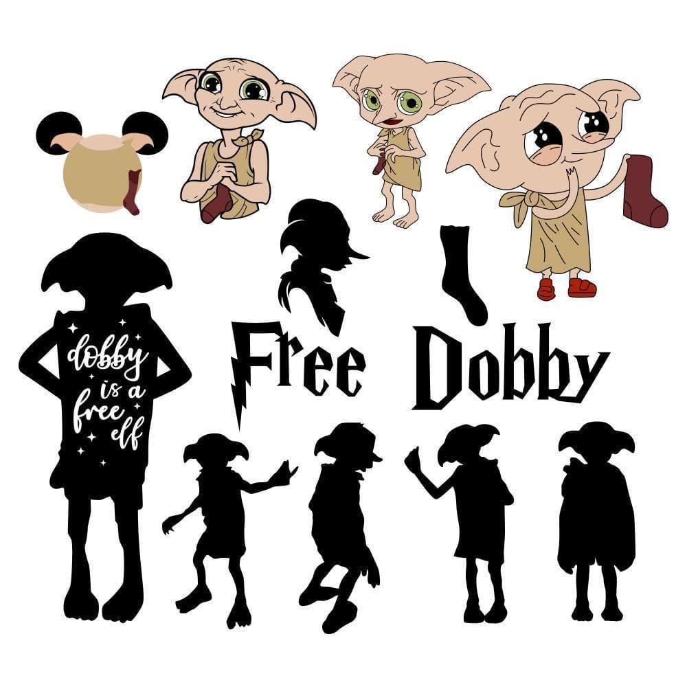 Dobby - Cricut File - Svg, Png, Dxf, Eps - LightBoxGoodMan - LightboxGoodman