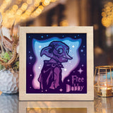 Dobby – Paper Cut Light Box File - Cricut File - 20x20cm - LightBoxGoodMan