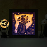 Dobby – Paper Cut Light Box File - Cricut File - 20x20cm - LightBoxGoodMan - LightboxGoodman