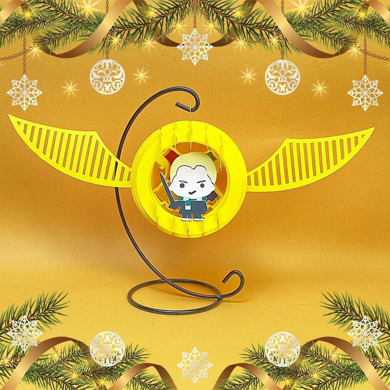 Draco Malfoy - 3D Pop-up Light Box Ornament File - Cricut File - LightBoxGoodMan - LightboxGoodman