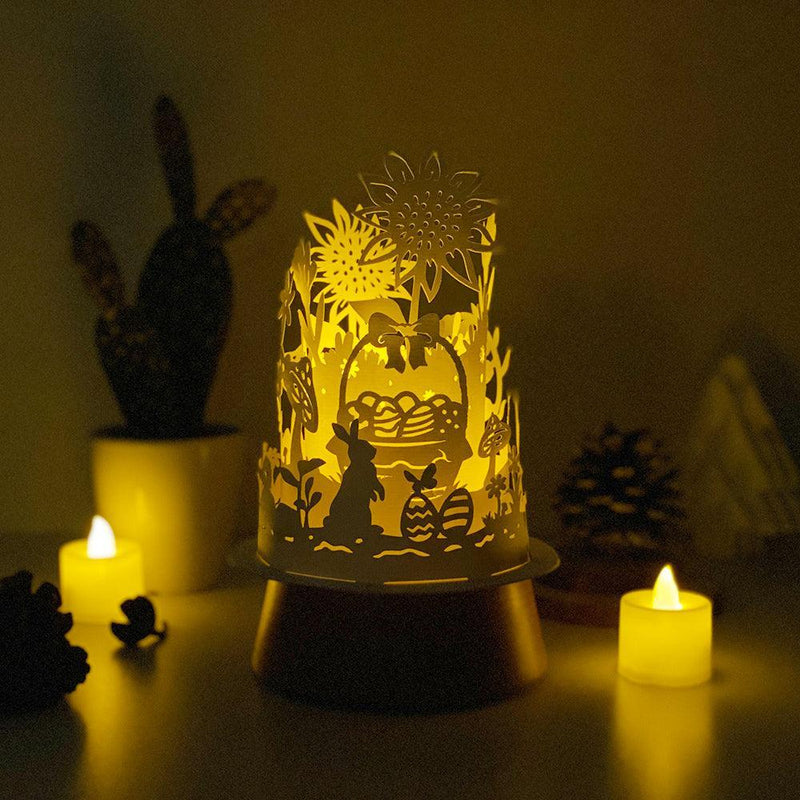 Easter 1 - 3D Dome Lantern File - Cricut File - LightBoxGoodMan - LightboxGoodman