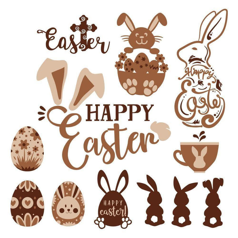 Easter 1 - Cricut File - Svg, Png, Dxf, Eps - LightBoxGoodMan - LightboxGoodman