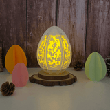 Easter 2 - Easter Small Egg 3D Lantern File - Cricut File - 5.1x3.8