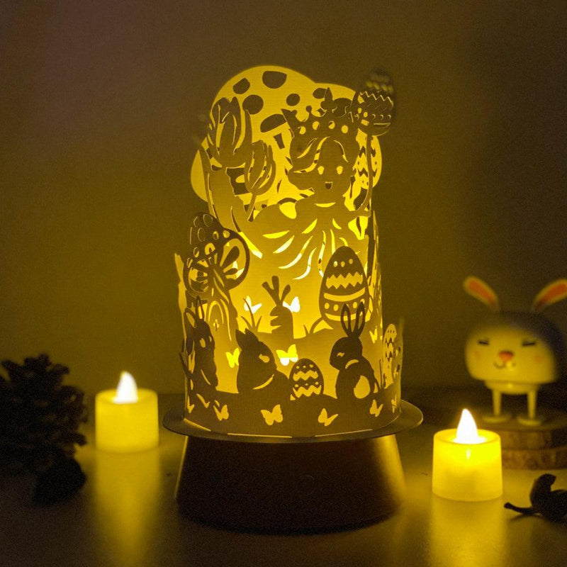 Easter 3 - 3D Dome Lantern File - Cricut File - LightBoxGoodMan - LightboxGoodman