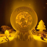 Easter - 3D Pop-up Light Box Globe File - Cricut File - LightBoxGoodMan