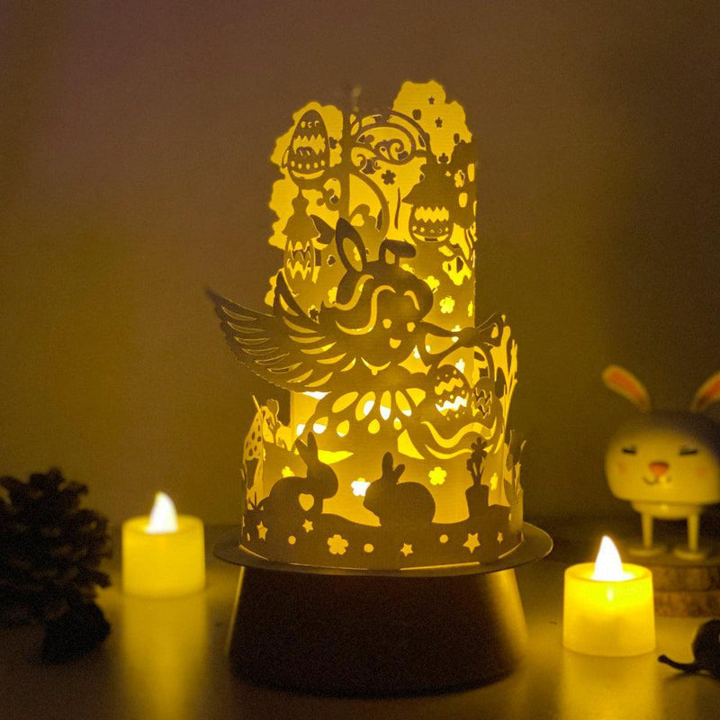 Easter 4 - 3D Dome Lantern File - Cricut File - LightBoxGoodMan - LightboxGoodman