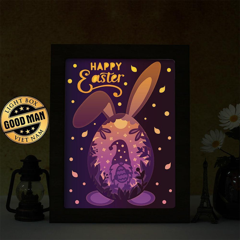 Easter 5 – Paper Cut Light Box File - Cricut File - 8x10 inches - LightBoxGoodMan - LightboxGoodman