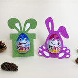 Easter Egg Holder - Easter Candy Treat Holder Paper Cutting File - Cricut File - LightBoxGoodMan