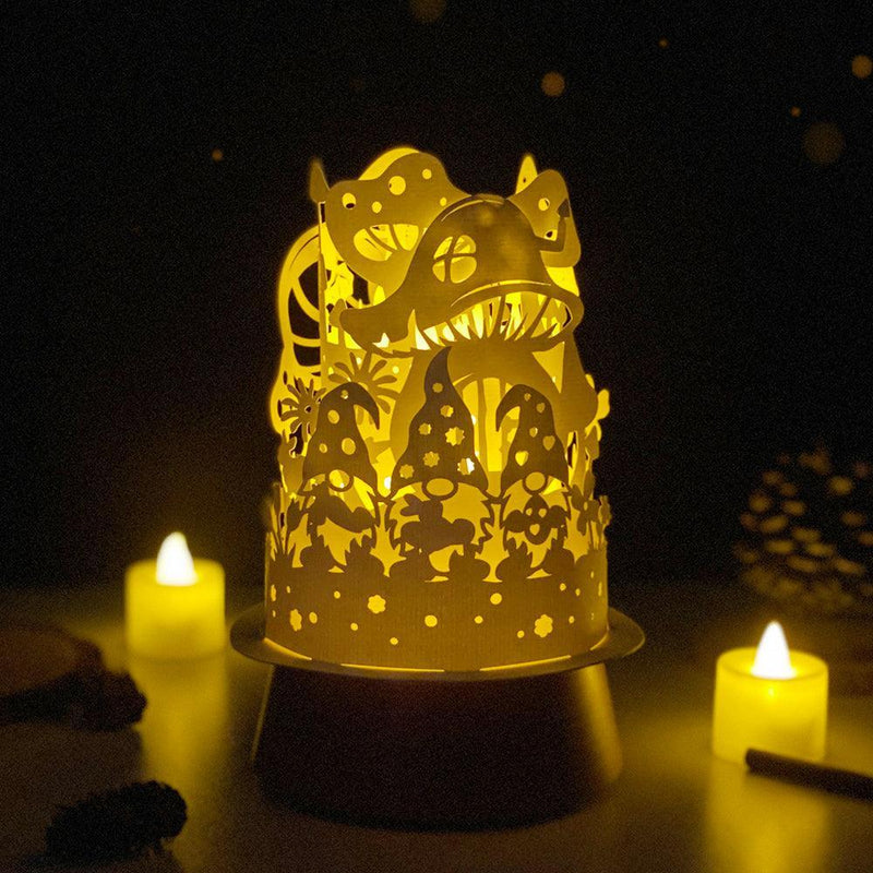 Easter Gnome - 3D Dome Lantern File - Cricut File - LightBoxGoodMan - LightboxGoodman