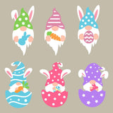 Easter Gnome - Cricut File - Svg, Png, Dxf, Eps - LightBoxGoodMan