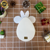 Easter - Mickey Easter Egg Papercut Lightbox File - Cricut File - 9.6x7 Inches - LightBoxGoodMan - LightboxGoodman