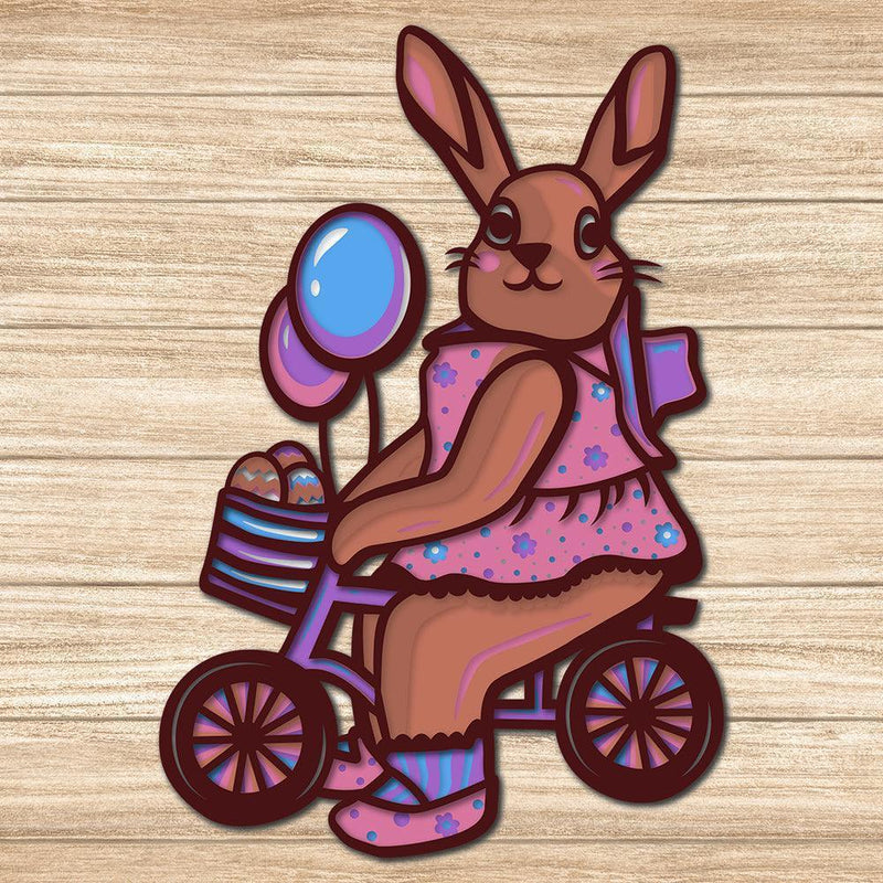 Easter - Paper 3D Layered File - Cricut File - 19x28cm - LightBoxGoodMan - LightboxGoodman