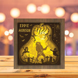 Eddie Munson Halloween - Paper Cutting Light Box - LightBoxGoodman