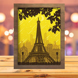 Eiffel - Paper Cutting Light Box - LightBoxGoodman