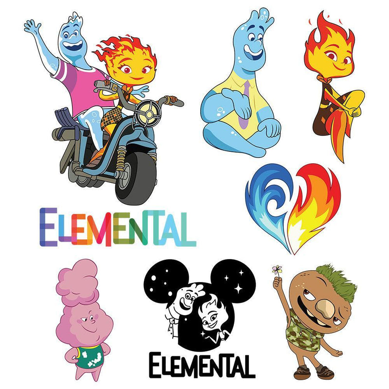 Elemental - Cricut File - Svg, Png, Dxf, Eps - LightBoxGoodMan - LightboxGoodman