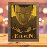 Eleven 2 - Paper Cutting Light Box - LightBoxGoodman - LightboxGoodman