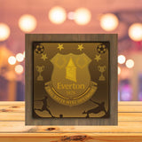 Everton - Paper Cutting Light Box - LightBoxGoodman - LightboxGoodman