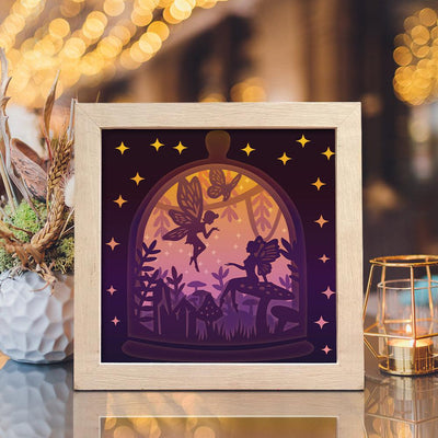 Fairy Paper Cut Light Box Files - LightBoxGoodMan