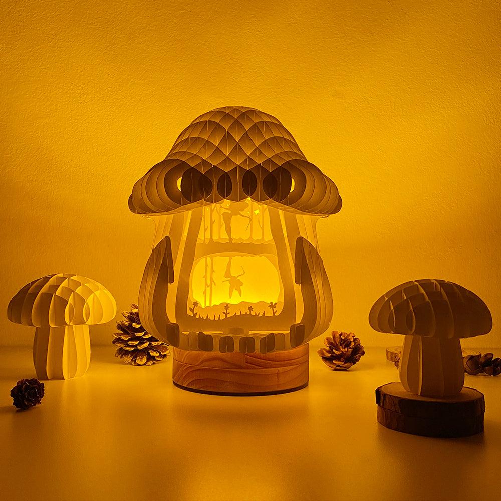 Fairy - 3D Pop-up Light Box Mushroom File - Cricut File - LightBoxGoodMan - LightboxGoodman